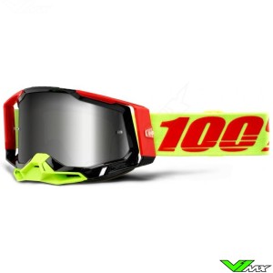 100% Racecraft 2 Wiz Motocross Goggle - Mirror Silver Lens