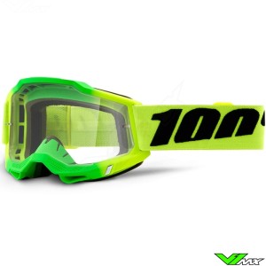 100% Accuri 2 Travis Motocross Goggle - Clear Lens