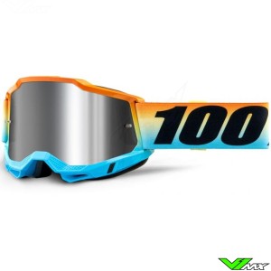 100% Accuri 2 Sunset Motocross Goggle - Mirror Silver Lens