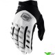 100% Airmatic 2022 Motocross Gloves - White / Black