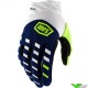 100% Airmatic 2022 Crosshandschoenen - Navy / Wit