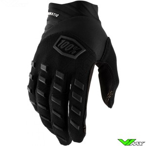 100% Airmatic Youth 2022 Motocross Gloves - Black