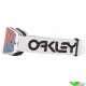 Oakley Frontline MX Crossbril Factory Pilot Wit - Prizm Sapphire Lens