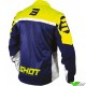 Shot Lite 2.0 Softshell Enduro Jacket - Blue / Fluo Yellow (S/XL)