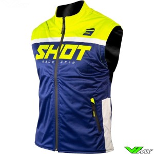 Shot Lite 2.0 Softshell 2022 Body warmer - Blue / Fluo Yellow