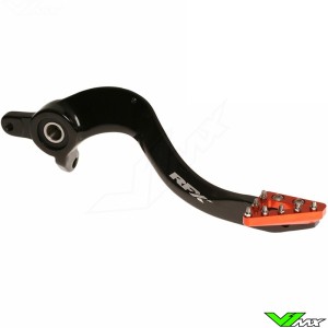 RFX Brake Pedal Pro Series Solid Tip Orange - KTM