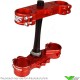 Scar Triple Clamp Red - Honda CRF250R CRF450R