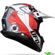 UFO Intrepid Motocross Helmet - Red (L, 59-60cm)