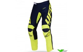 UFO Kimura 2022 Motocross Pants - Blue / Fluo Yellow