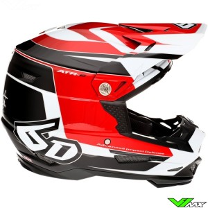 6D ATR-2 Impact Motocross Helmet - Red