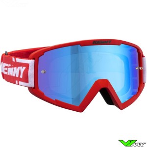 Kenny Track+ Youth Motocross Goggle - Red