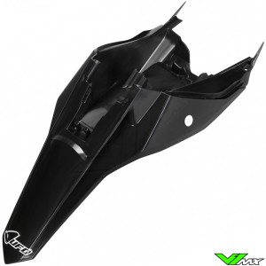 UFO Rear Fender and Side Number Plate Black - GasGas MC65