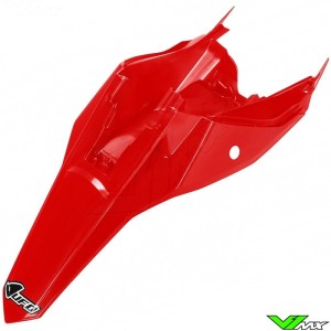 UFO Rear Fender and Side Number Plate Red - GasGas MC65