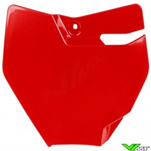 UFO Front Number Plate Red - GasGas MC65