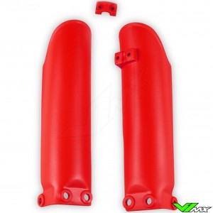 UFO Lower Fork Guards Red - GasGas MC65