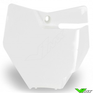 UFO Front Number Plate White - GasGas MC85