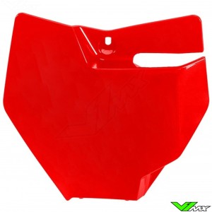 UFO Front Number Plate Red - GasGas MC85