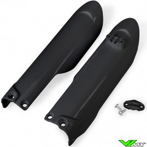 UFO Lower Fork Guards Black - GasGas MC85