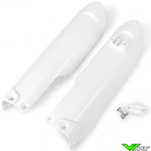 UFO Lower Fork Guards White - GasGas MC85