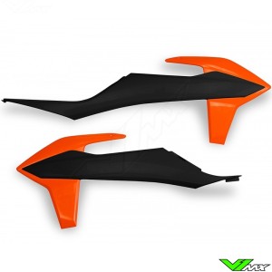 UFO Radiator Shrouds OEM 21 - KTM 150EXC 250EXC 250EXC-F 300EXC 350EXC-F 450EXC 500EXC