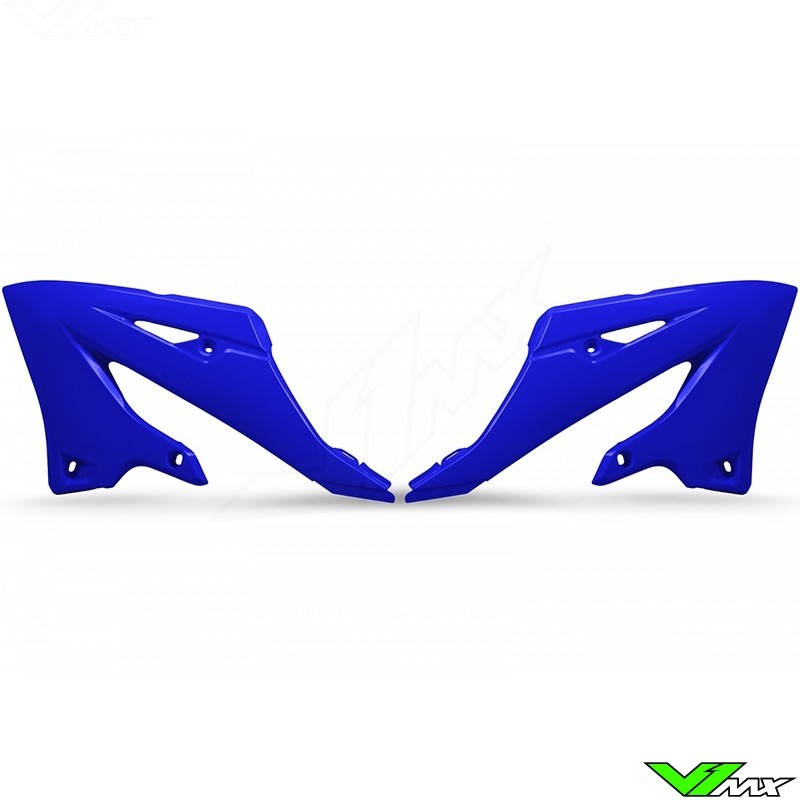 UFO Radiator Shrouds Blue - Yamaha YZ125 YZ250