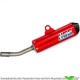 HGS Exhaust Silencer Red Carbon - KTM 65SX Husqvarna TC65 GasGas MC65