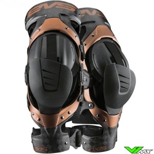 Evs RS9 Knee Brace Par Negro Grande-Motocross MX OFF-ROAD 