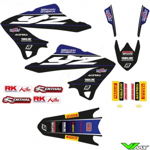 Blackbird Yamaha Racing 20/21 Replica Graphic Kit - Yamaha YZ125 YZ250