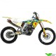 Blackbird Suzuki World Restyle 20/21 Replica Graphic Kit - Suzuki RMZ250 RMZ450