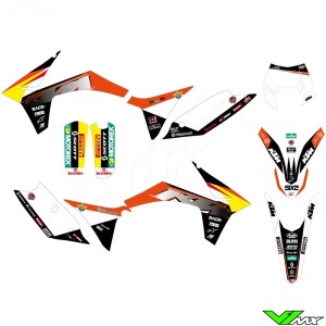 Blackbird KTM Trofeo 2021 Replica Graphic Kit - KTM
