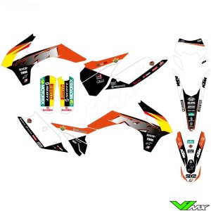 Blackbird KTM Trofeo 2021 Replica Graphic Kit - KTM