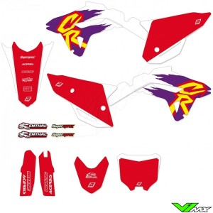 Blackbird Retro Graphic Kit - Honda CRF250R