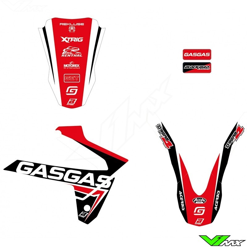 Blackbird Dream 3 Graphic Kit - GasGas EC125 EC250 EC300