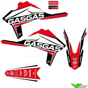 Blackbird Dream 4 Graphic Kit - GasGas EC125 EC250 EC300 EC250F EC300F EC450F