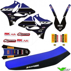 Blackbird Yamaha Racing 20/21 Replica Graphic Kit and Seatcover - Yamaha YZ125 YZ250