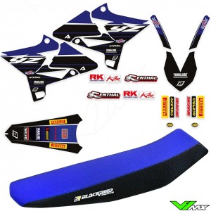Blackbird Yamaha Racing 20/21 Replica Graphic Kit and Seatcover - Yamaha YZ125UFORestylingPlastic YZ250UFORestylingPlastic