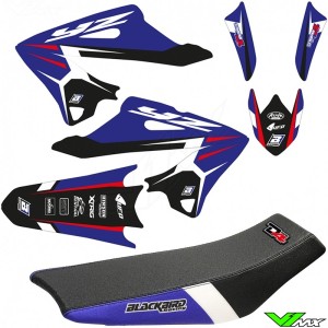 Blackbird Dream 4 Stickerset en zadelovertrek - Yamaha YZ125 YZ250