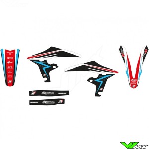 Blackbird Dream 4 Graphic Kit and Seatcover - Fantic XXF250 XXF450 XeF250 XeF450