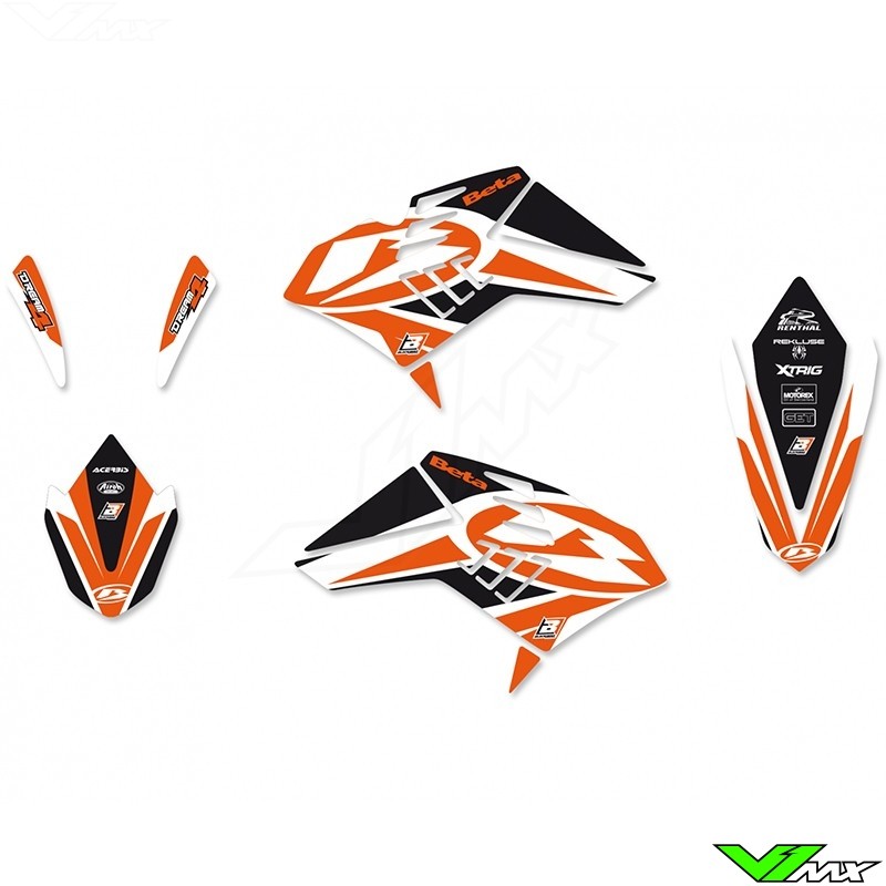 Blackbird Dream 4 Stickerset en zadelovertrek - Beta RR350-4T RR400-4T