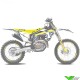 Blackbird TSC Zadelovertrek Geel - Husqvarna FC350 FC450 FE250 FE350 FE450 FE501 TC125 TC250 TE150 TE250 TE300