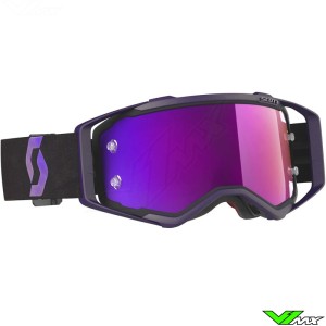 Scott Prospect Iridescent Motocross Goggle - Purple / Pink