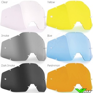 FMF Vision + 100% Racecraft / Accuri / Strata Lens