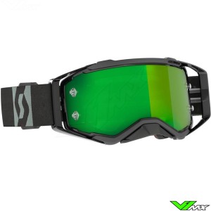 Scott Prospect Crossbril - Zwart / Grijs / Groen Chrome Lens