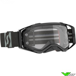 Scott Prospect Motocross Goggles - Black / Grey / Light sensitive Lens