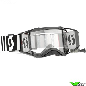 Scott Prospect WFS Motocross Goggles with Roll-off - Black / White