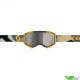 Scott Fury Motocross Goggles - Camo / Grey / Yellow / Silver Chrome Lens