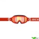 Scott Primal Motocross Goggles - Red / Orange Chrome Lens