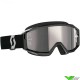 Scott Primal Motocross Goggles - Black / Silver Chrome Lens