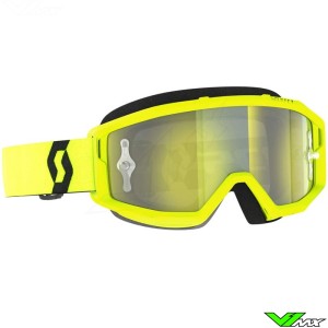 Scott Primal Motocross Goggles - Fluo Yellow / Yellow Chrome Lens