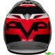 Bell MX-9 Seven Phaser Motocross Helmet - Red / Black (M/L)